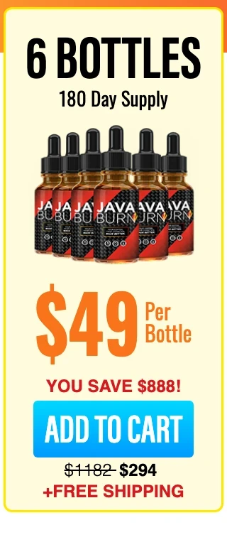 Java Burn 6 bottles